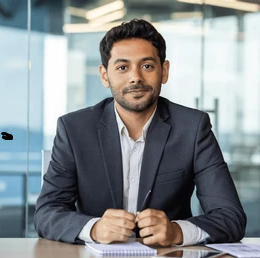 portrait young investor banker workplace 260nw 2364566447